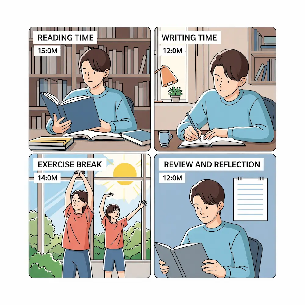 مدیریت زمان برای دانش‌آموزان پرتلاش